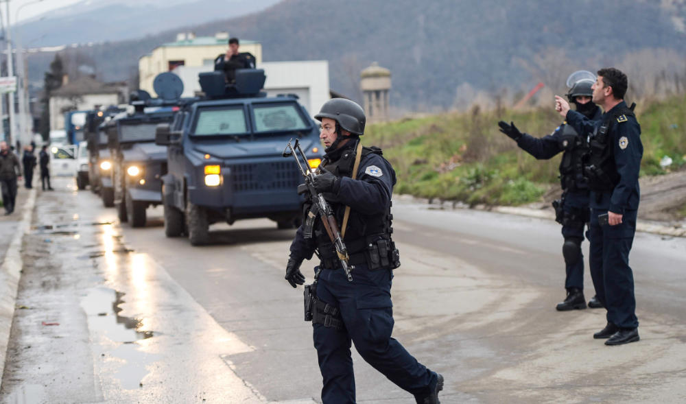 Kosovo man charged in terror trial