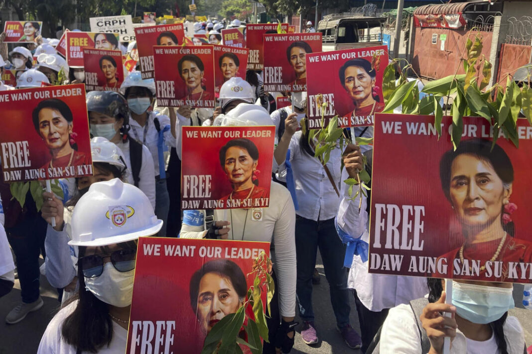 Myanmar's Aung San Suu Kyi jailed for four years: Junta spokesman
