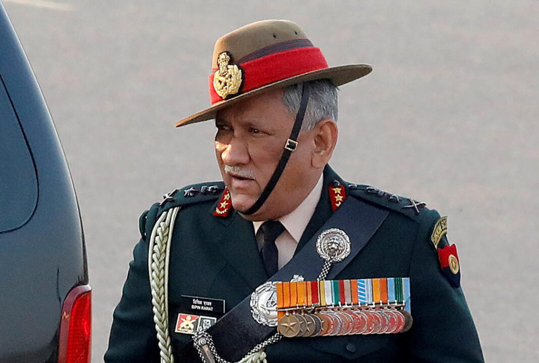 India's defense chief to be laid to rest with full military honors