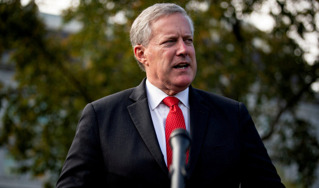 US Jan. 6 panel votes for contempt charges against Mark Meadows