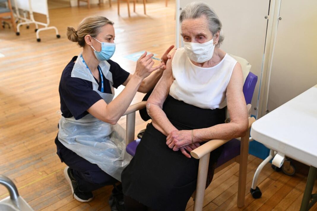 Omicron spreading among over-50s, UK minister says