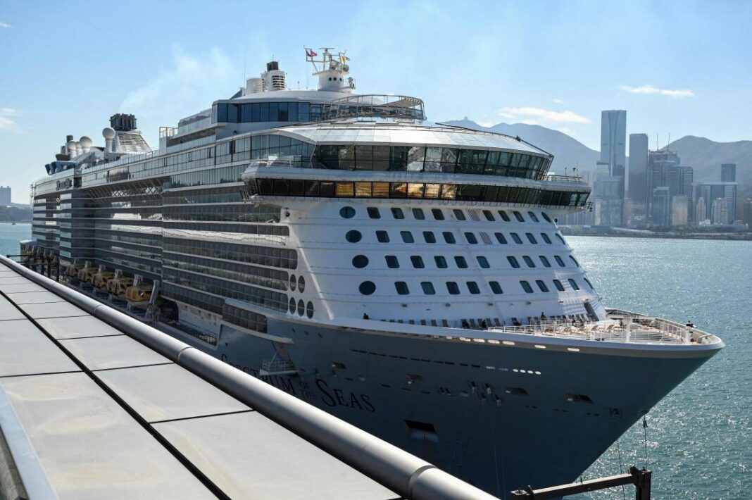 Thousands held on Hong Kong cruise ship for COVID-19 testing