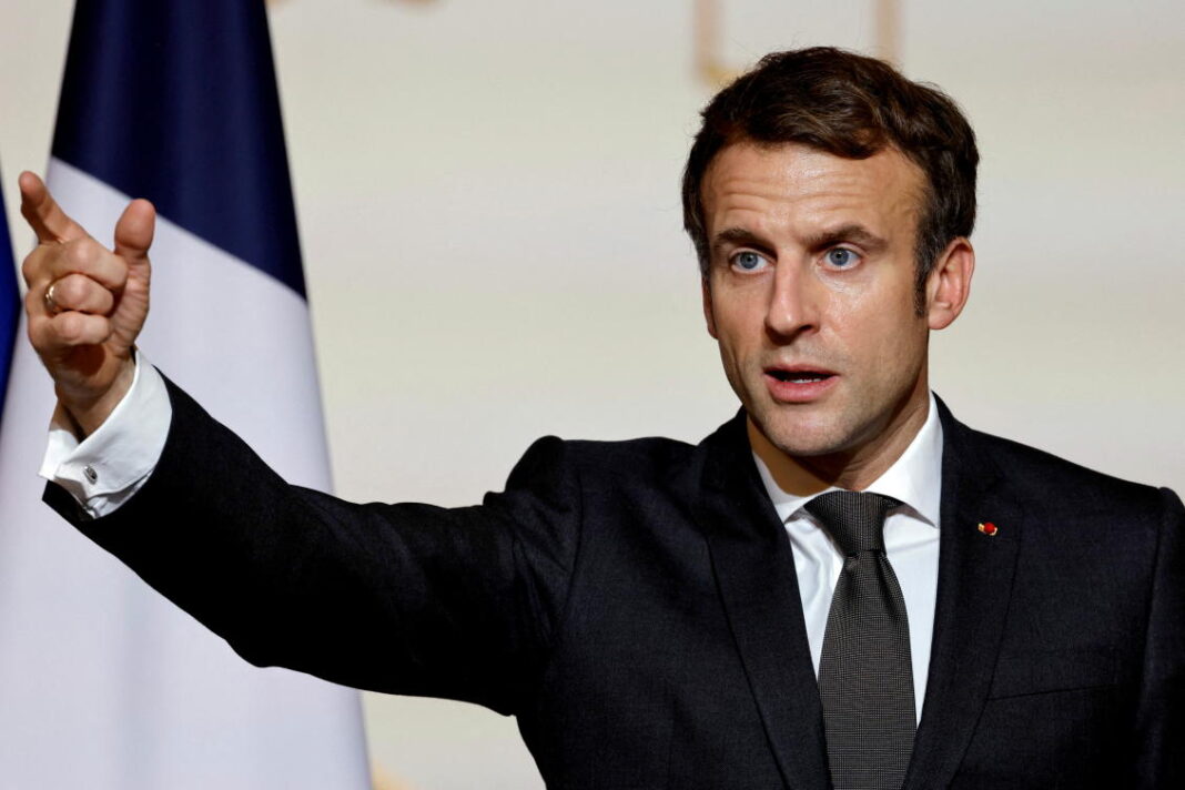 Ahead of election, Macron banks on rosy French economy, new jobs