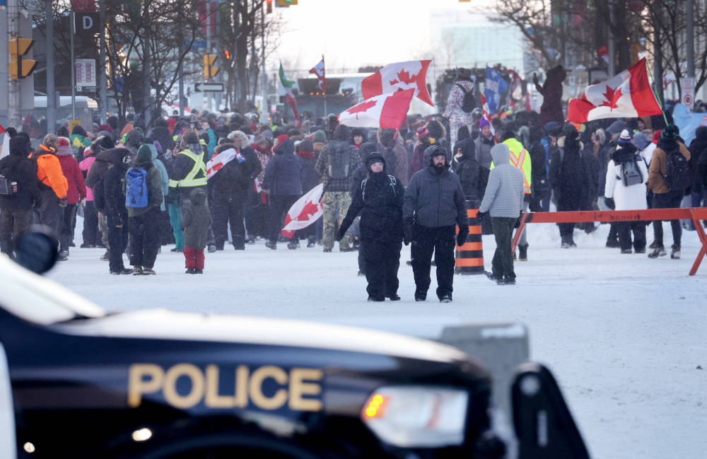 Canadian police clear Parliament street to end siege